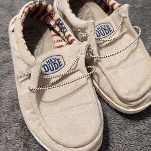 Hey Dude Kids Shoes - Cream